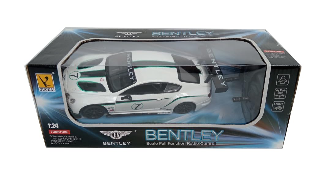 866-2426S 1:24 Scale Bentley GT3 Special Edition Radio-Controlled Racing Car