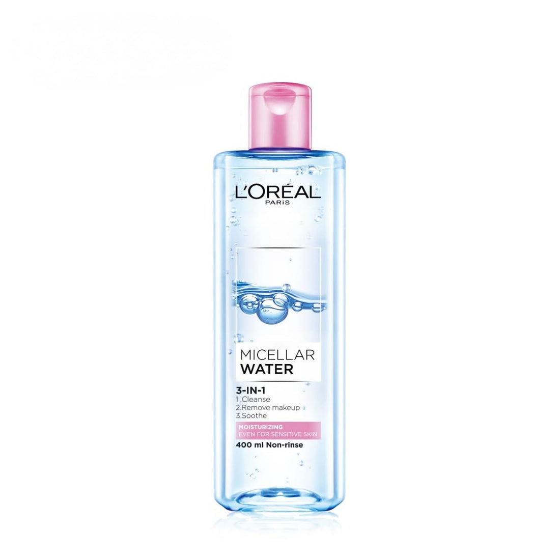 L’Oréal Paris Micellar Water for all skin types, even sensitive skin - Cleanser & Makeup Remover, 400 ml