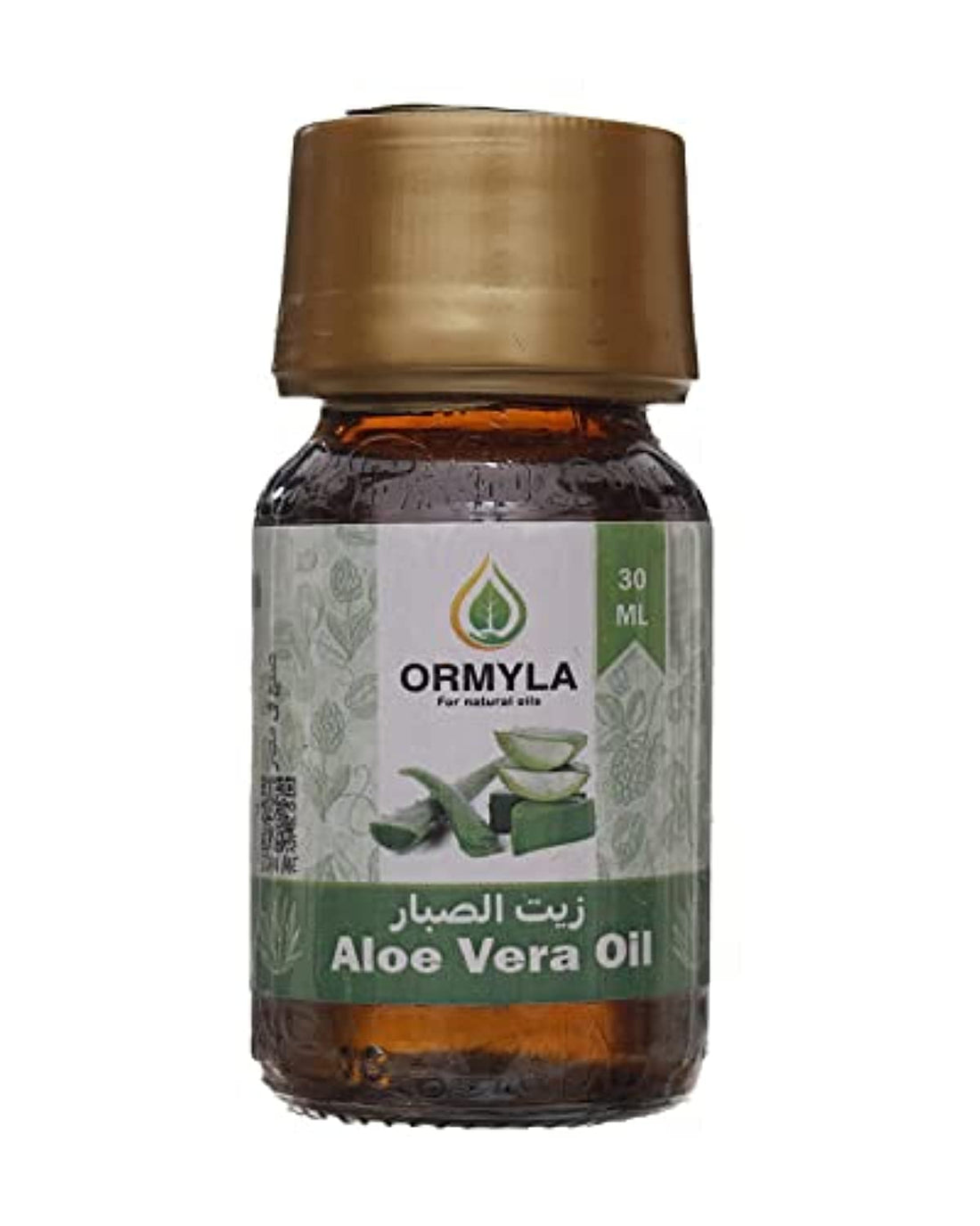Ormyla Aloe Vera Oil Virgin for Hair, Face and Body, 30 ml