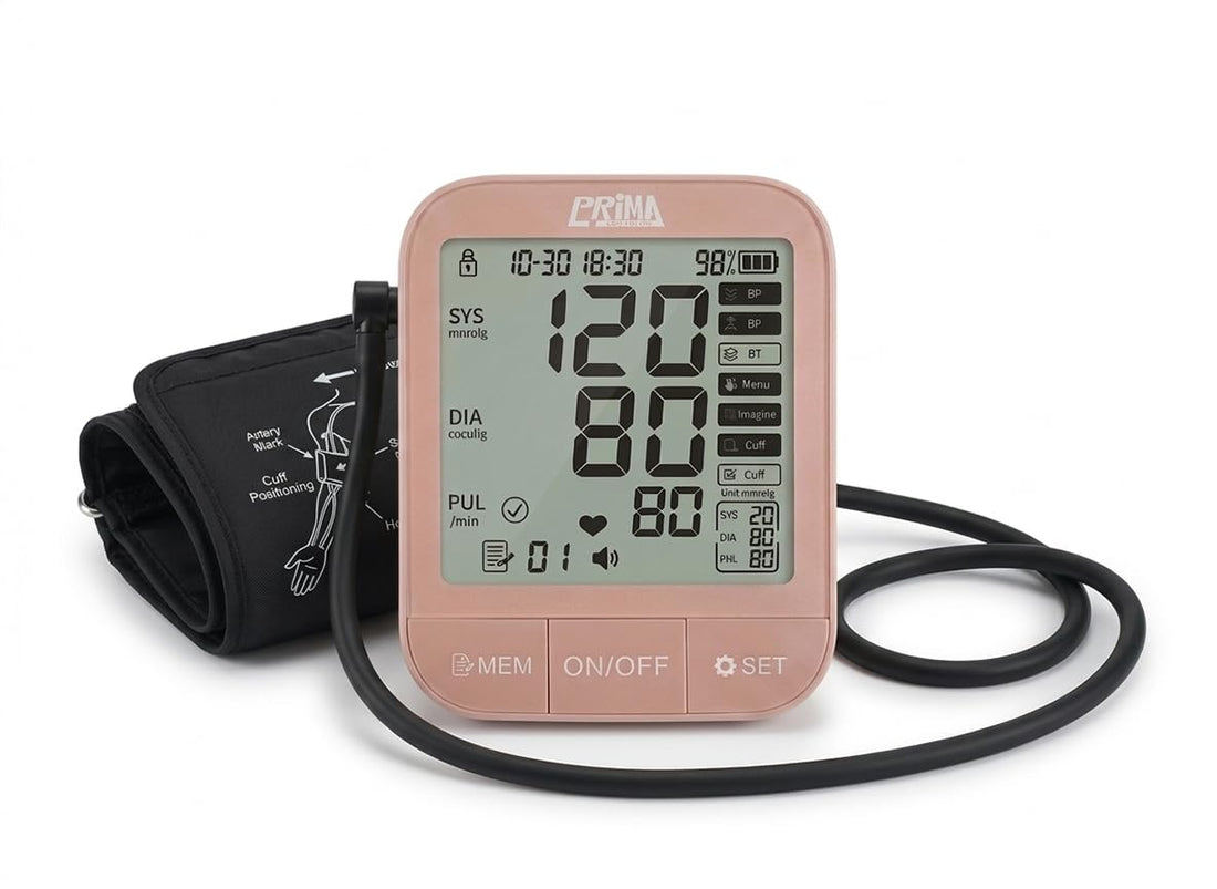 Digital Arm Blood Pressure Monitor Large Screen Accurate Heart Rate Blood Pressure Monitor Household Daily Use