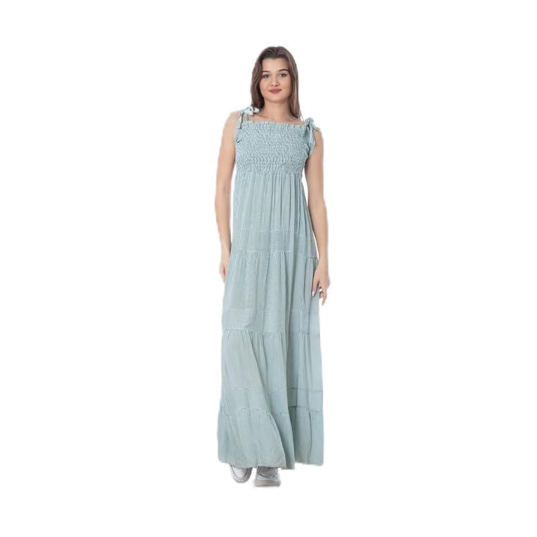 BEBO Striped Maxi Dress
