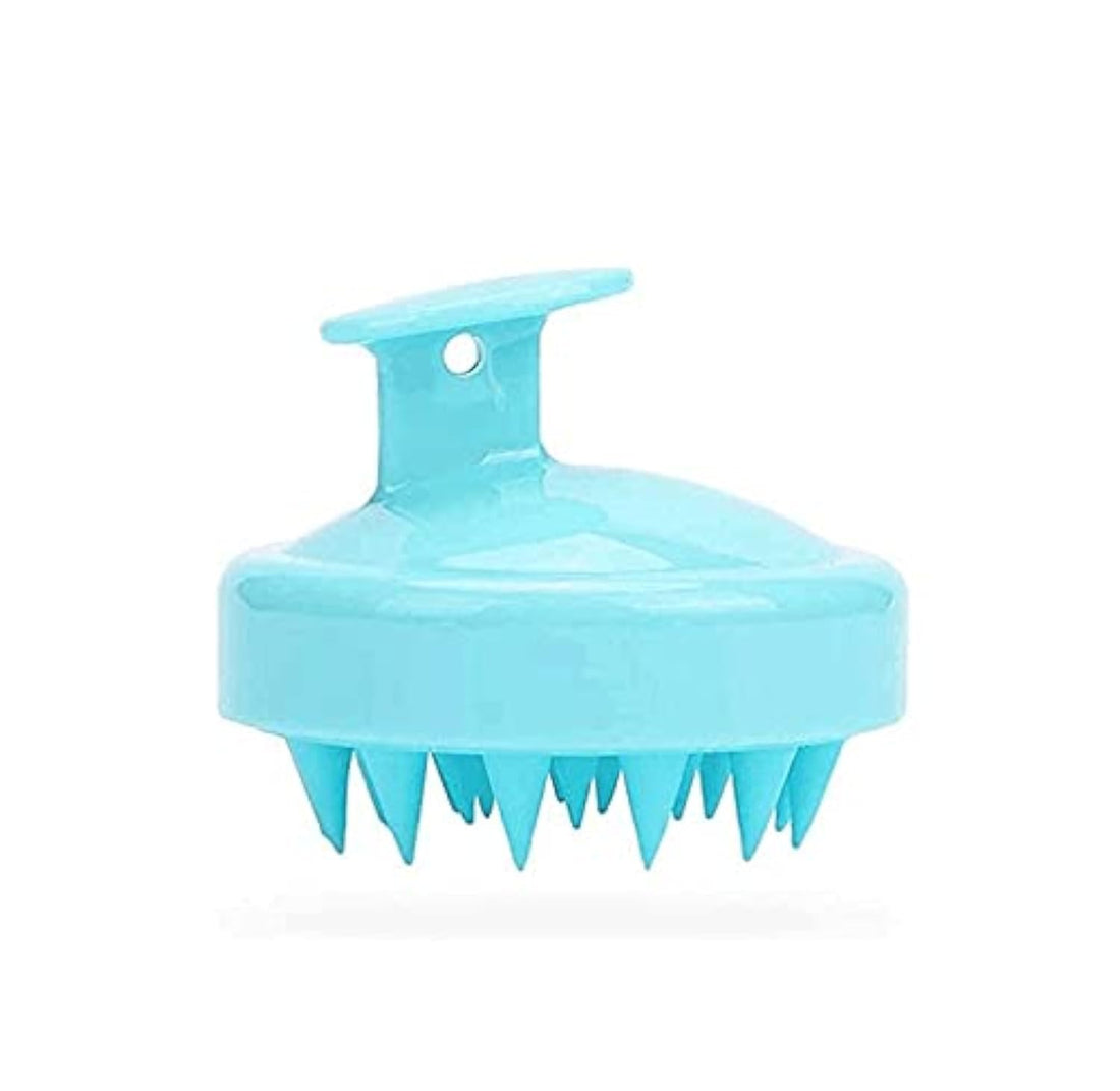 Beauenty Silicone Scalp Massage Brush Massage Comb (Light blue)