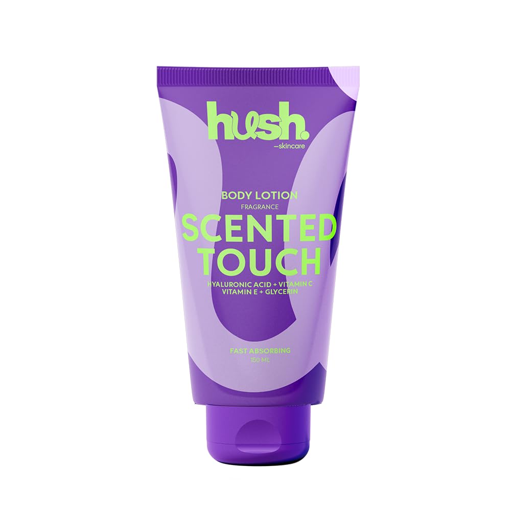 Scented Touch Body Lotion – Scent: Floral Fruity – with Hyaluronic Acid, Vitamins C+E, and Glycerin, 150 ml