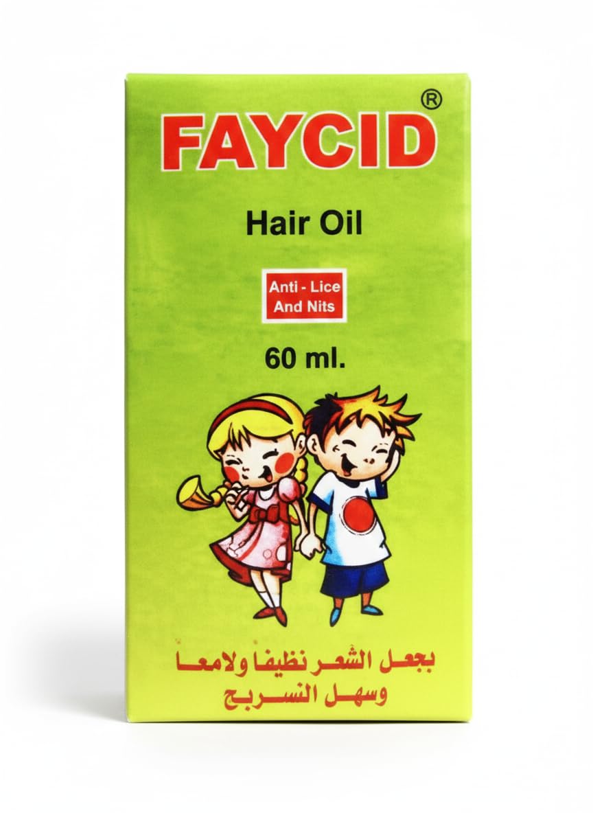FAYCID Hair Oil Against Lice & Chubby 60 ml