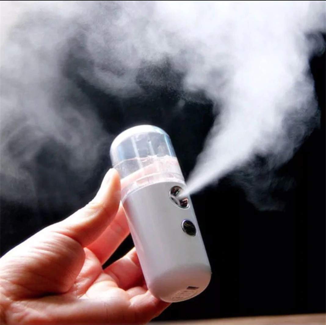 PremiumAV Mini Nano Sprayer | USB Sanitizer Mist Care | Mist Sprayer for Your Personal Care | Multifunction Use - Water Humidifier Spray (Multi Color)