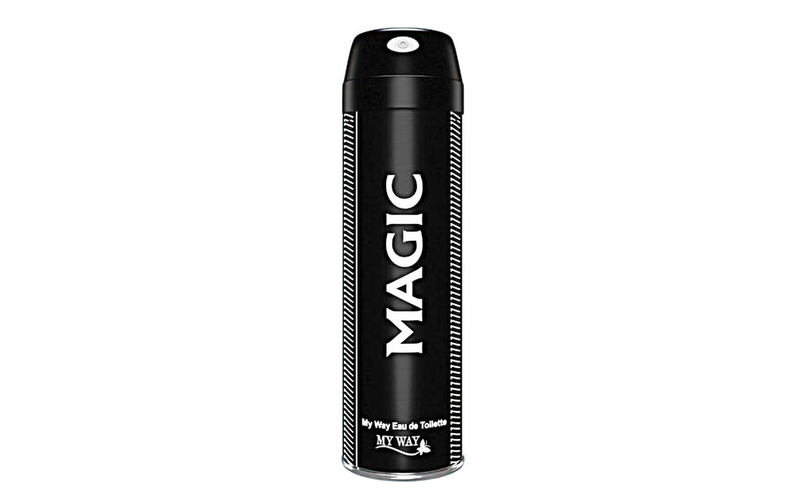 Perfumed Body Spray For Men With Your Favorite Perfume Eau De Toilette 150ml (Magic)