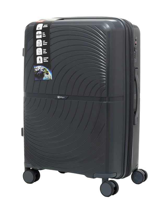 Migo Hard Luggage, Size 20, Grey