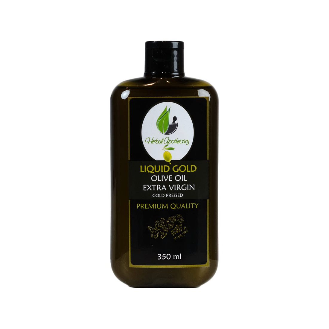Herbal apothecary Extra Virgin Olive Oil Cold Pressed 315ml for Hair, Skin & Body for Moisturizing, Prevent Falling, Breakage, Increase Thickness, Promote Growth, Benefit for Health
