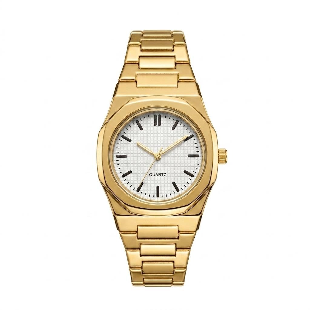 Men's Fashion Ultra-Light Polycarbonate Watch, Checked Dial with Date Window, Comfortable Integrated Strap, Classic Sports Shockproof Wrist Watch.