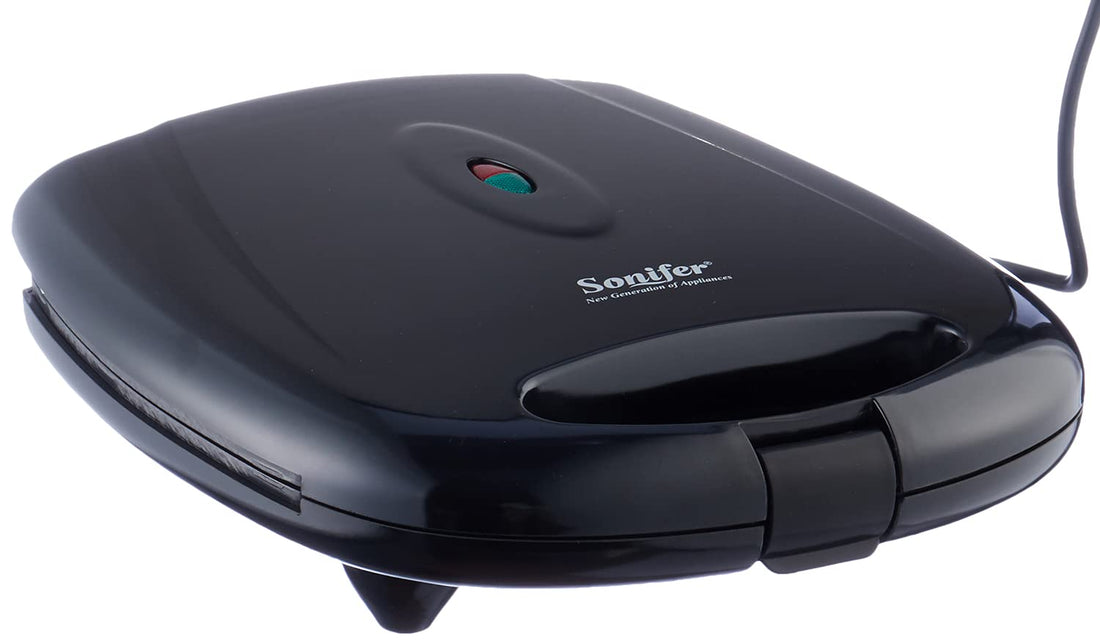 Sonifer Waffle Maker, 1000 Watt, Silver - SF-6084