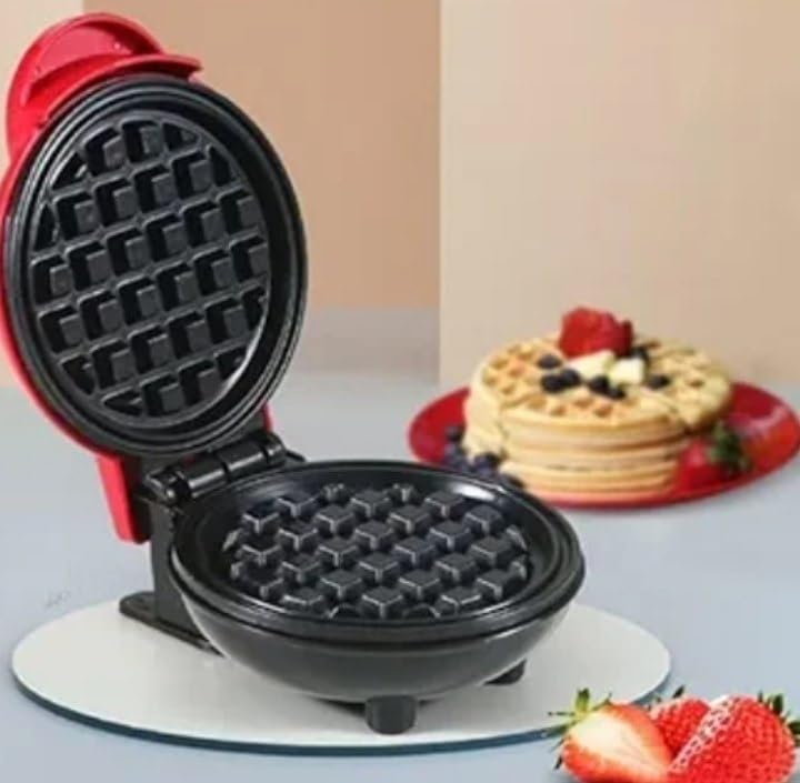 3 in 1 Waffle Maker, Modern Design, Non-Stick Material, 350W, Lightweight with Non-Stick Coating