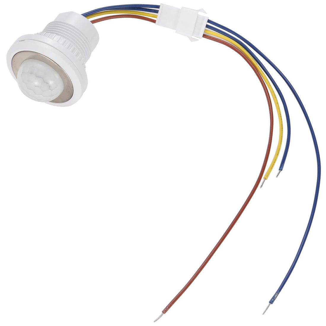 Greluma 1pc Mini Motion Sensor Switch AC 220V Adjustable Time Delay PIR Infrared Sensor Switch 85-265V Infrared Induction Detector for LED Strip Ceiling Light