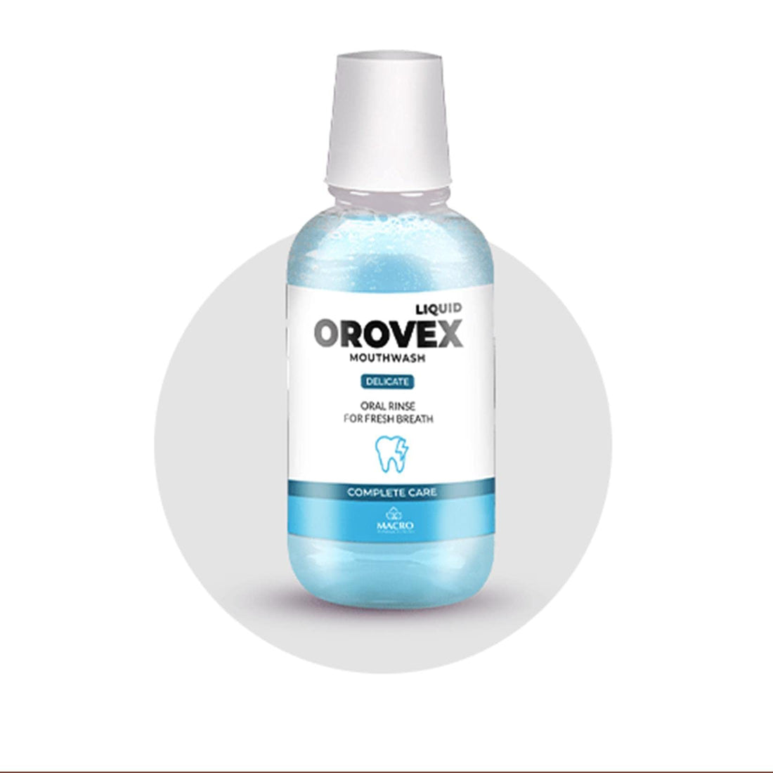 Orovex Macro liquid mouth wash delicate 250ml