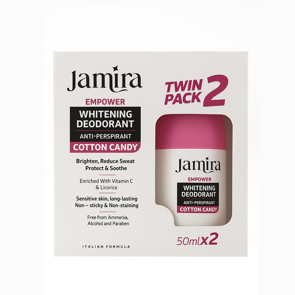 Jamira deodorant cotton candy promoback