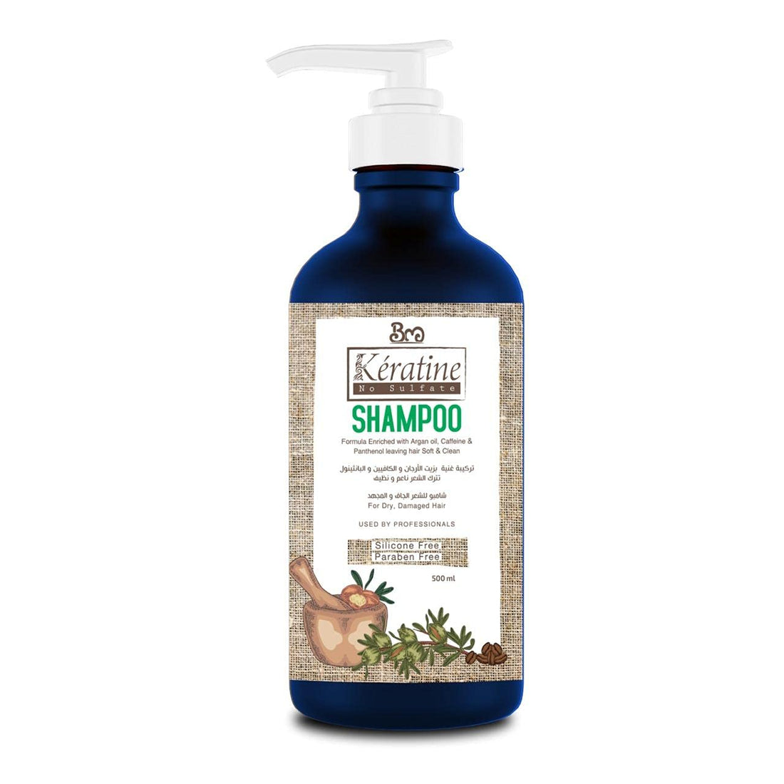 BM keratine Shampoo , free sulpate & Silicone