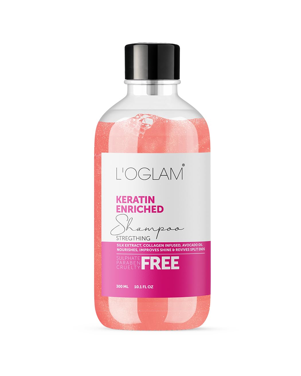 Keratin Enriched Sulphate Free Shampoo 300 ML