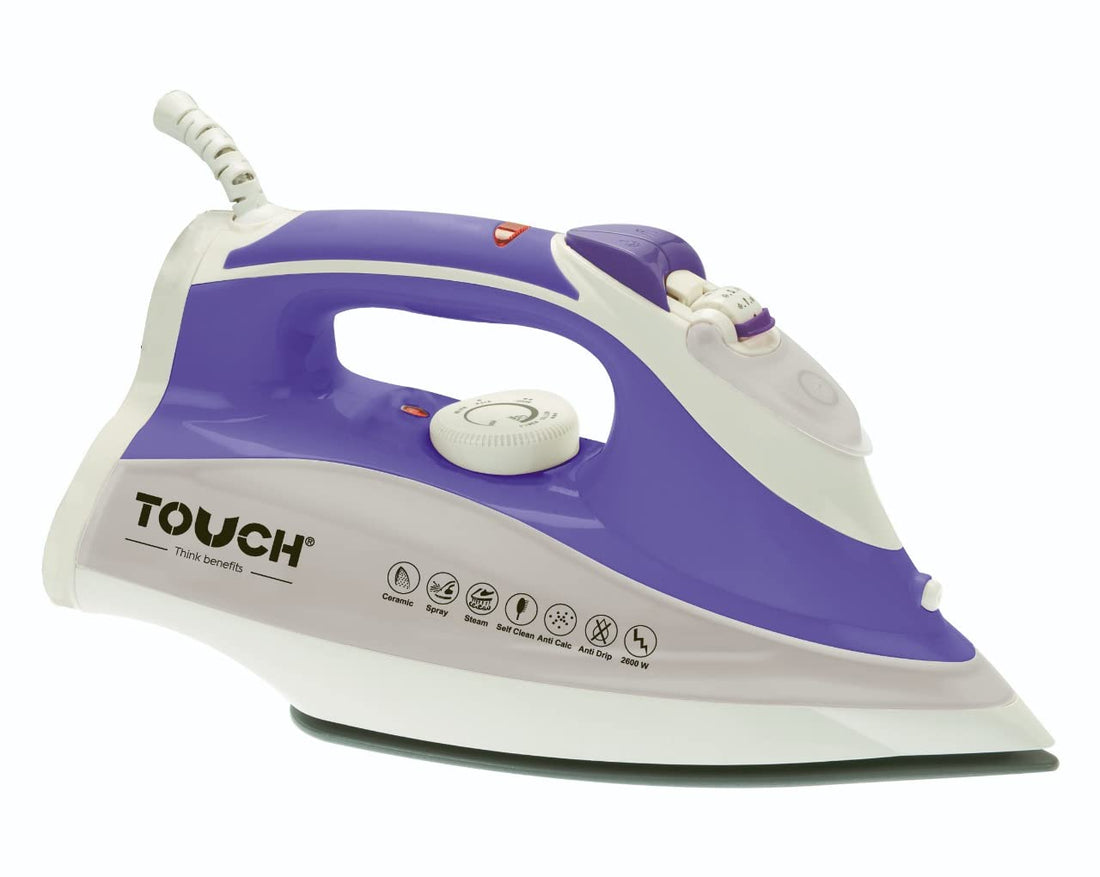 Touch El Zanouki Grand 40401 Steam Iron purple , 2600 Watts