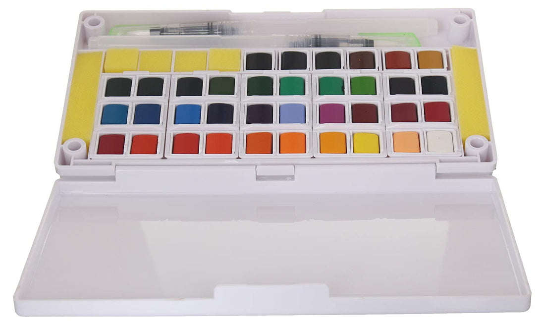 Superior Water Color, Set of 36 Pieces