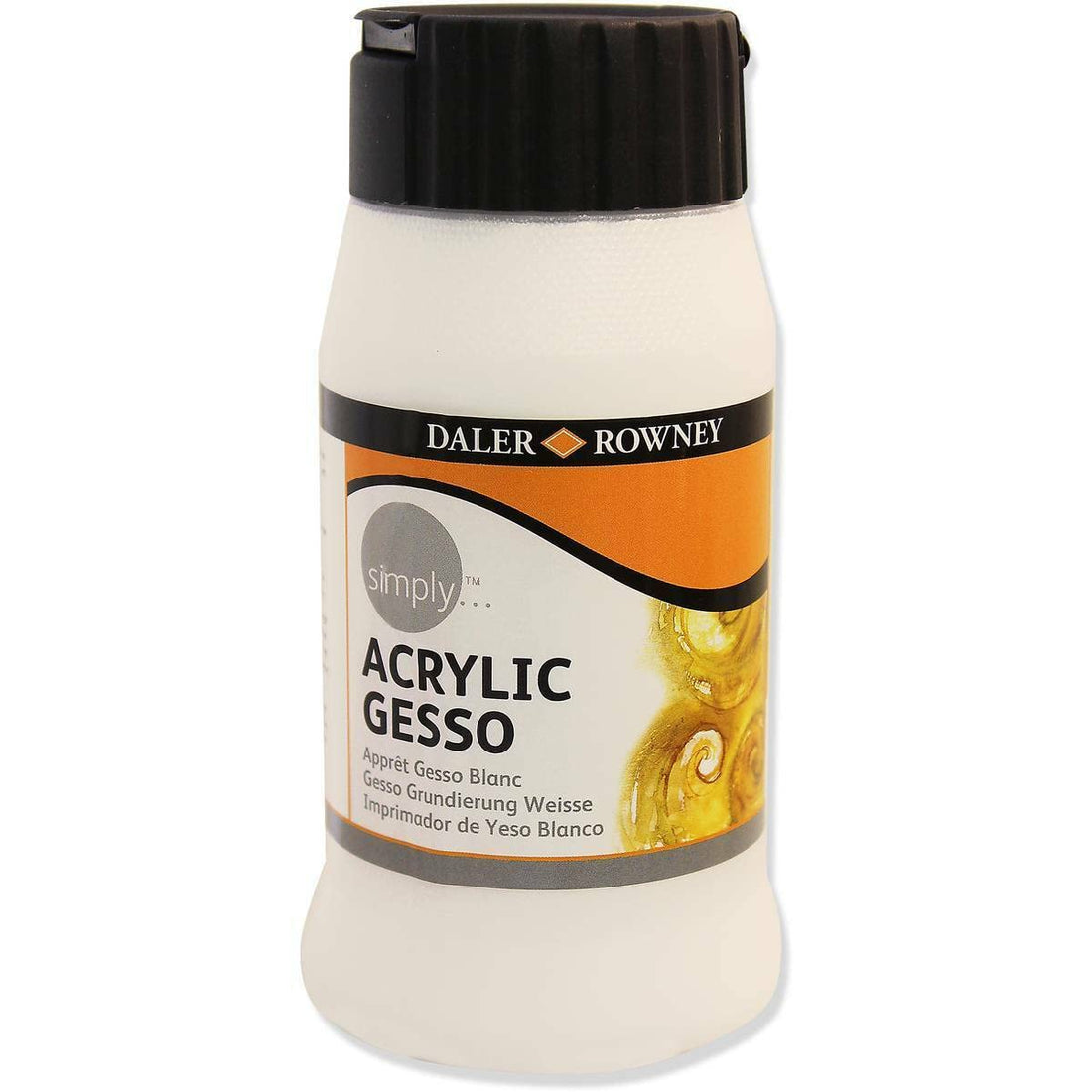 Daler Rowney Simply Acrylic White Gesso Primer 500ml