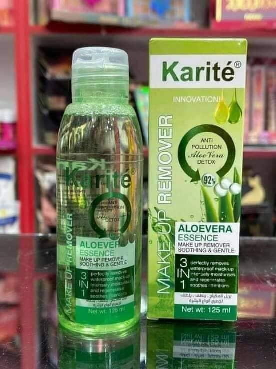 Karite Aloe Vera Makeup Remover 125ml Waterproof Makeup