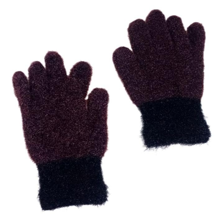 Wool Gloves for Girls Women Winter Warm High Quality Material Shoes