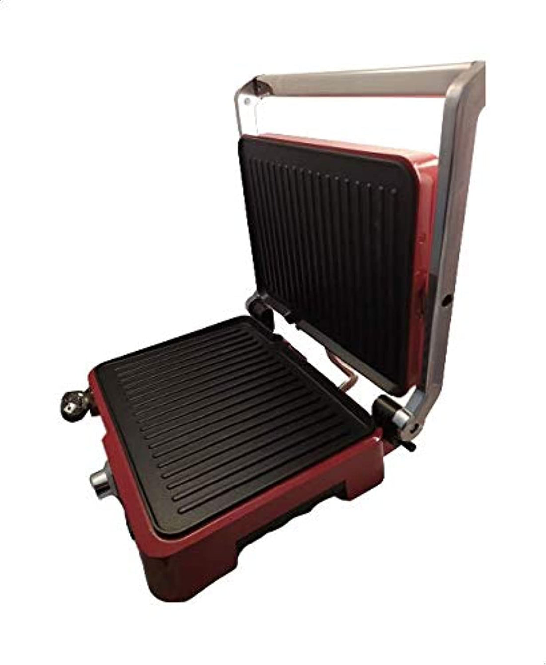 DSP Professional Healthy Panini Presser and Contact Grill, KB1049A 1800 Watt - Red