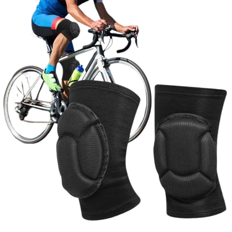 Anti Slip Knee Brace, Soft Knee Pads, Knee Compression Sleeve, Support for Dance, Wrestling, Volleyball, Basketball, Running, Football, Running, Cycling (Multicolor)