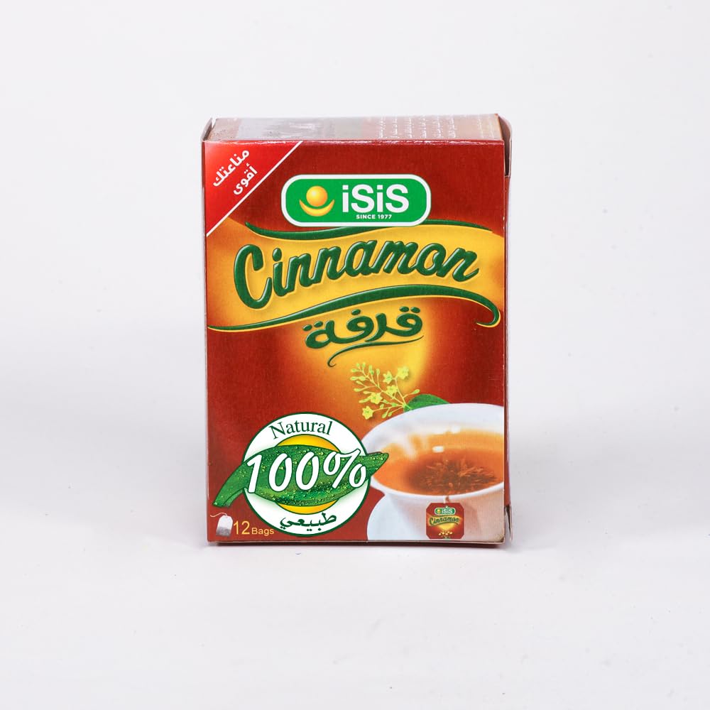 iSiS Natural Cinnamon Herbal Tea – 12 Envelopes