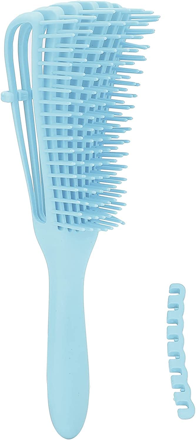 3 Pack Hair Detangler Brush for Afro America/African Hair Textured 3a to 4c Kinky Wavy/Curly/Coily/Wet/Dry/Oil/Thick/Long Hair, Detangling Brush for Natural Hair, Exfoliating Your Scalp for Beautiful