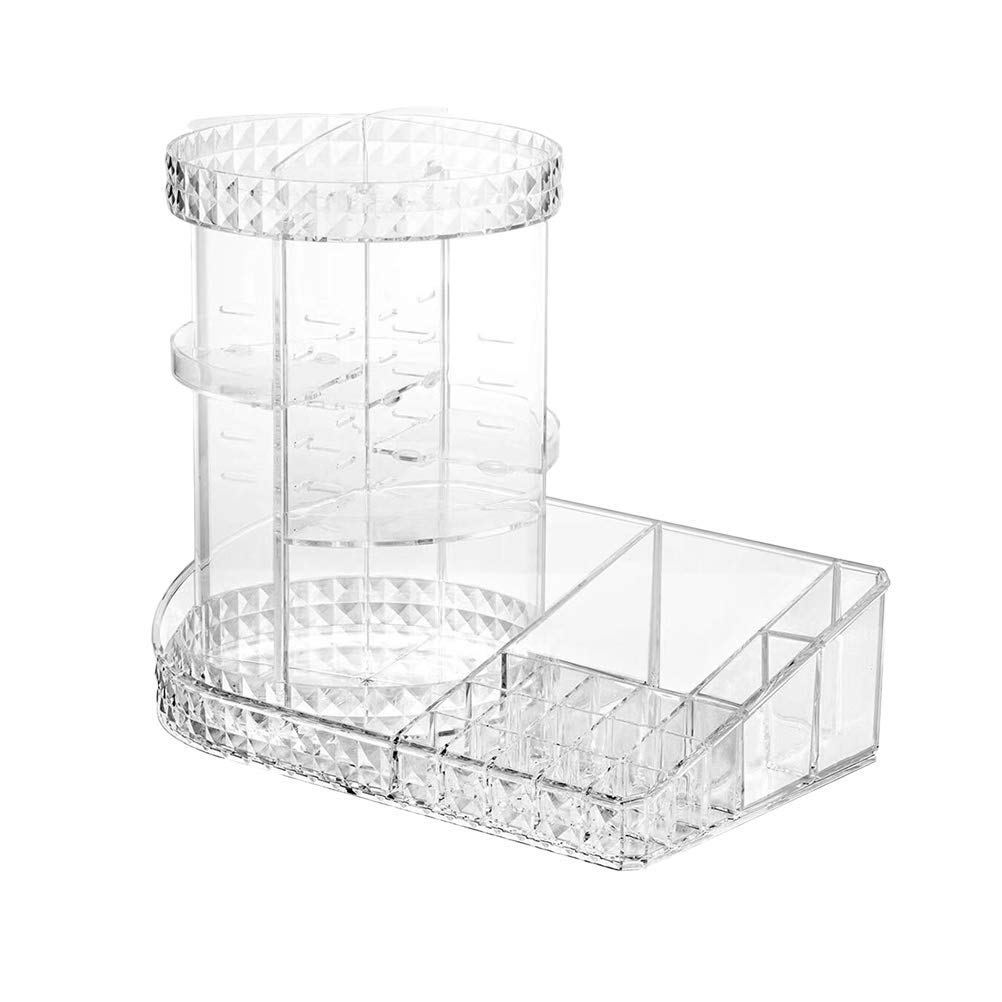 VPLLEX Makeup Organizer Lipstick Cosmetic Nail Polish Rack 3 Layer Make Up Brush Shelf Storage holder Home storage