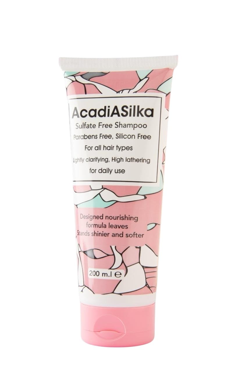 Acadiasilka Shampoo For Shiner And Softer Hair
