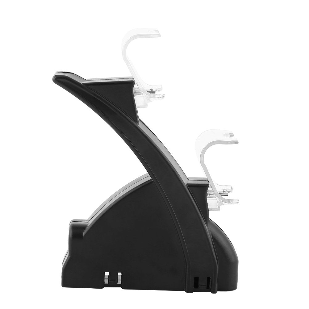Controller Charger, USB Charging Station with Two Chargers, Dock Station, Dual USB Fast Charging Station for Slim Controller