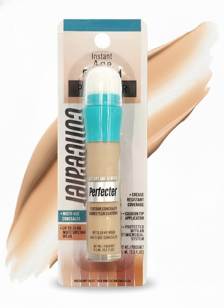 Concealer - Buildable Medium to Full Coverage Liquid Concealer - Dark Circles & Blemishes - Long-Lasting-N120