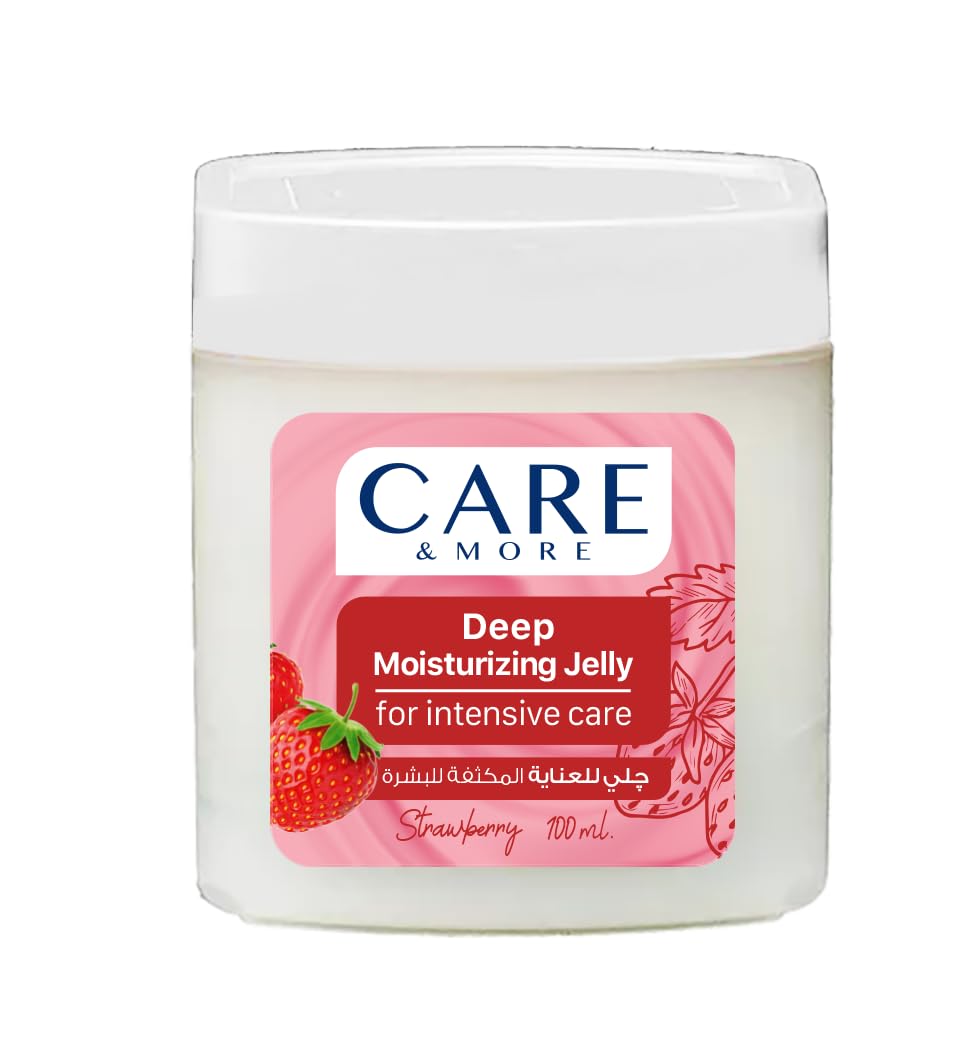 Care & more strawberry petroleum jelly for intensive care 100 ml