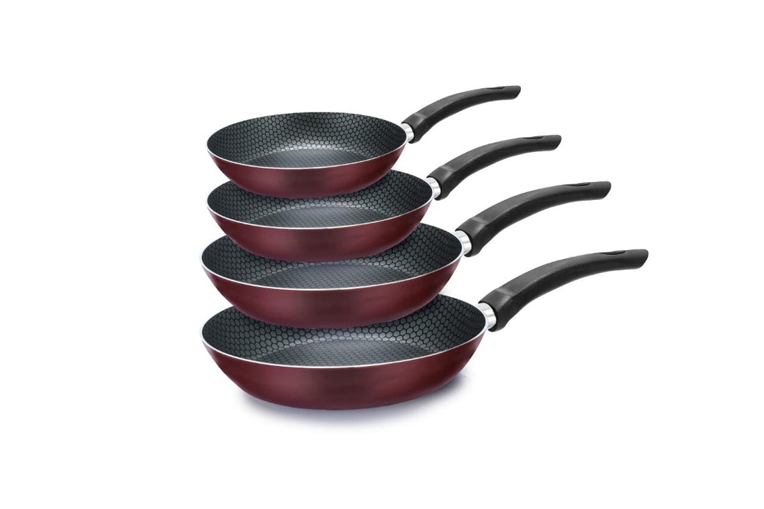 Trueval Teflon frying pan set 4 pieces 16-18-22-28