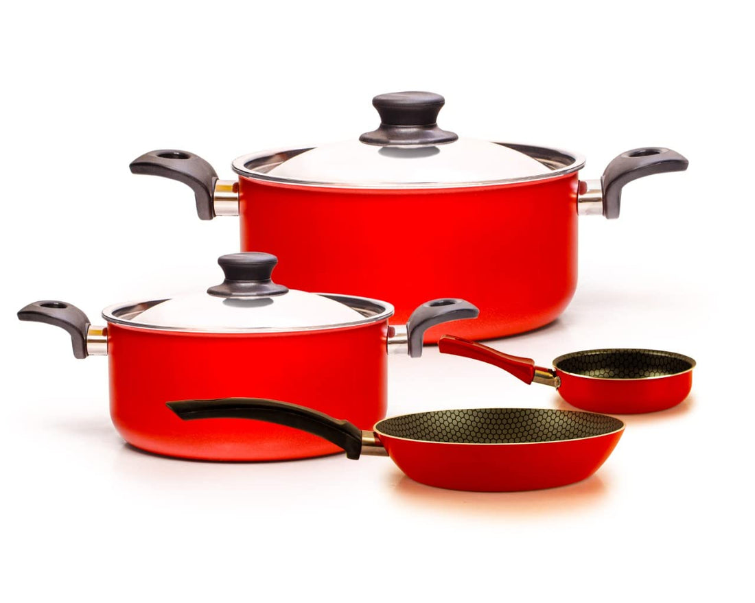 Trueval Teflon cookware set 6 pieces 14-22