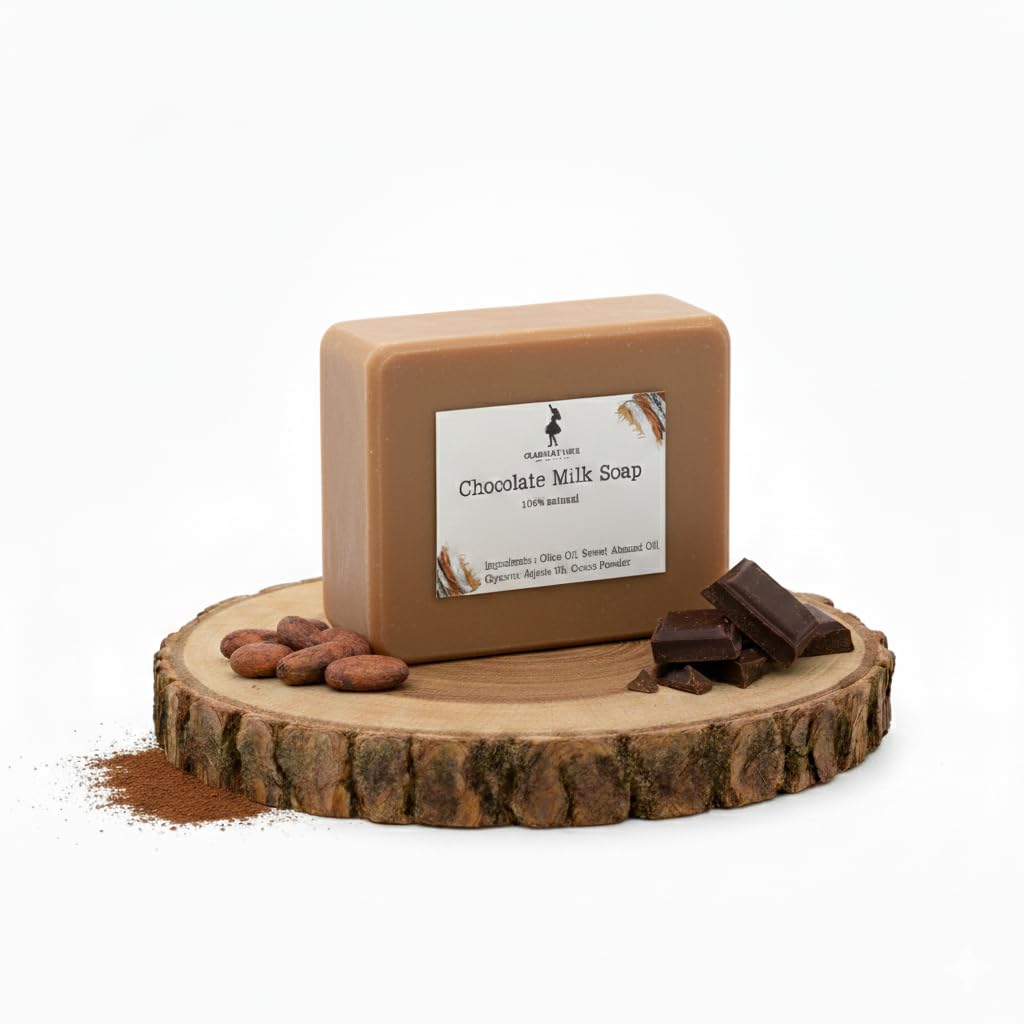 Glamour D Nour Chocolate Milk Soap Bar 90 g