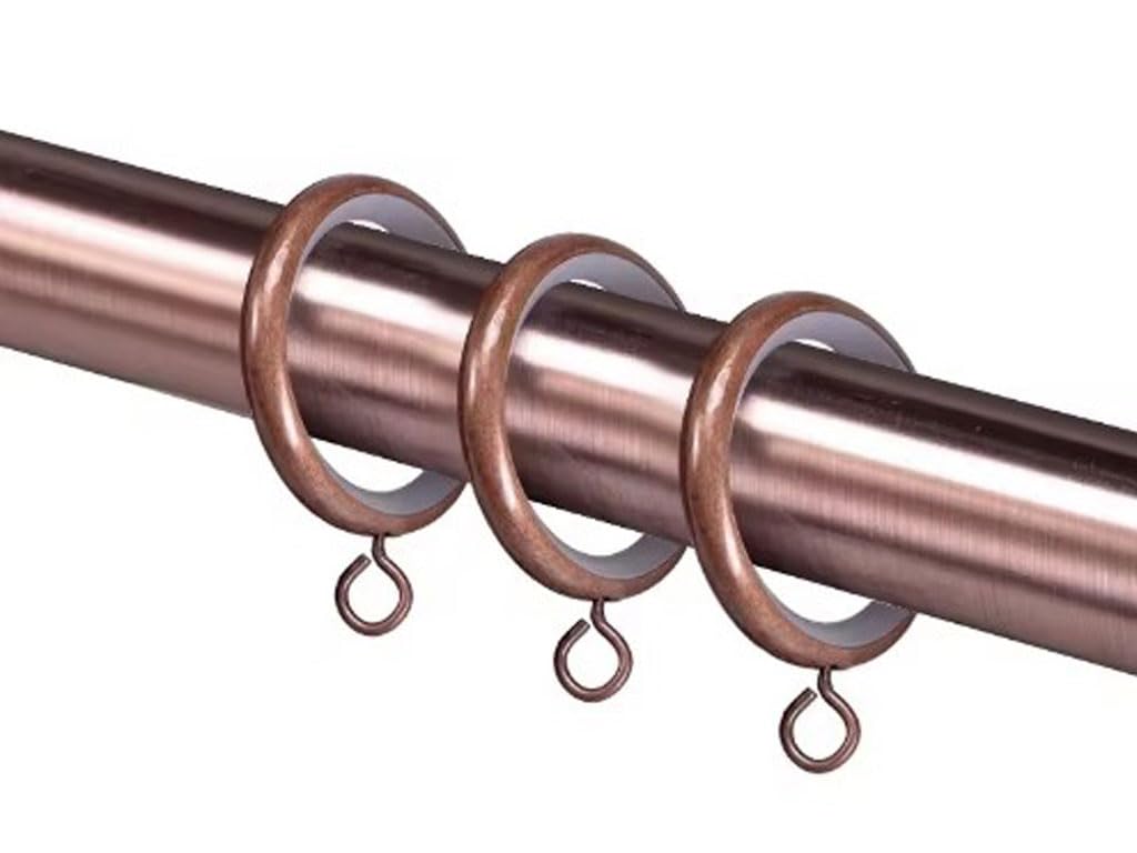 Antique Brass Curtain Rings are the perfect solution to add style and functionality to your home decor.(50)