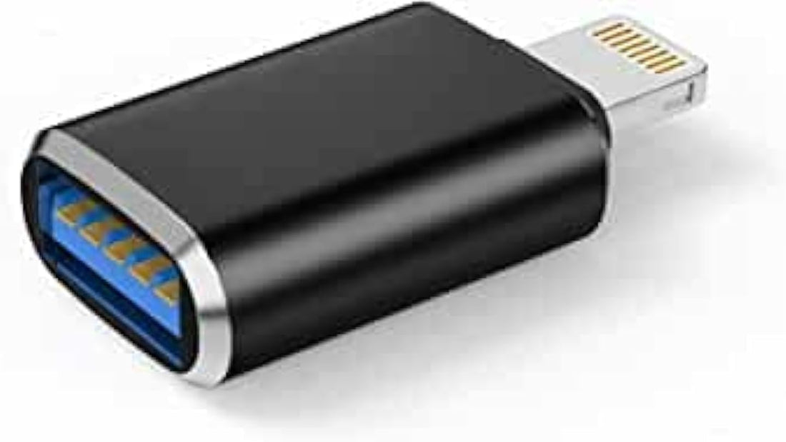 OTG Lightning Male to USB 3.0 Adapter Cable Support Camera, Card Reader, Mouse Card, Keyboard, Distributor, Piano, Connection Adapter, USB Disk