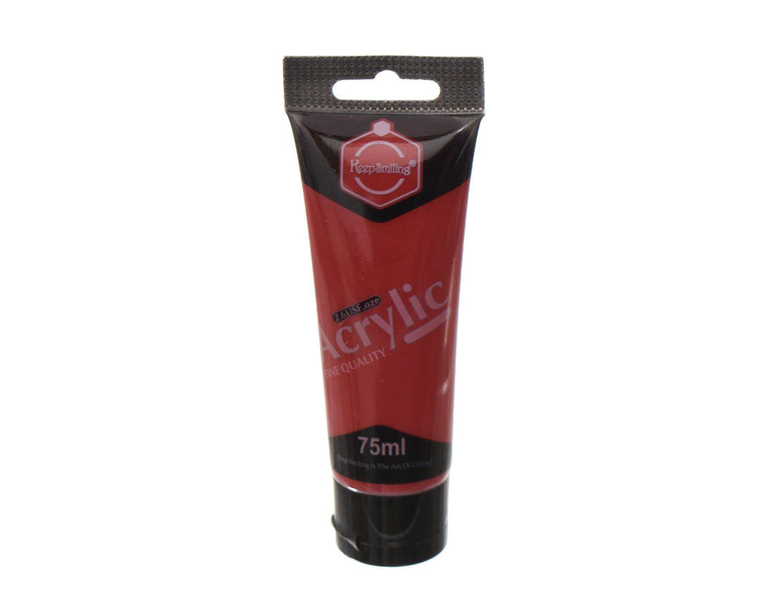 Keep Smiling HS-107 523 Acrylic Paint Tube 75MM Suitable For classroom, Homeschooling, And Individual Study Environments