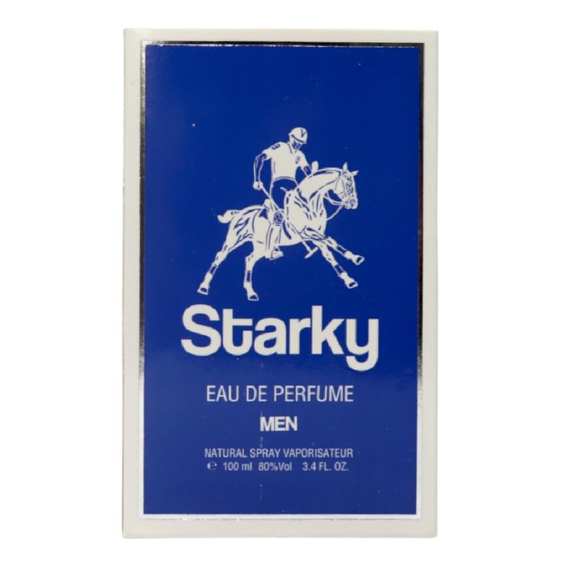 Starky Eau De Perfume Natural Spray Vaporisateur For Men-Blue-100ml