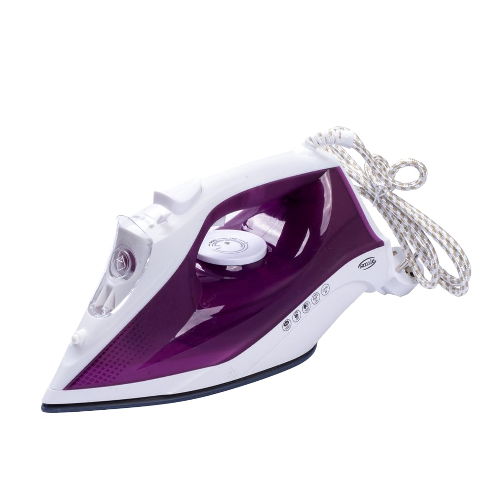 Smile Dry Iron, 1000 Watt, Mauve