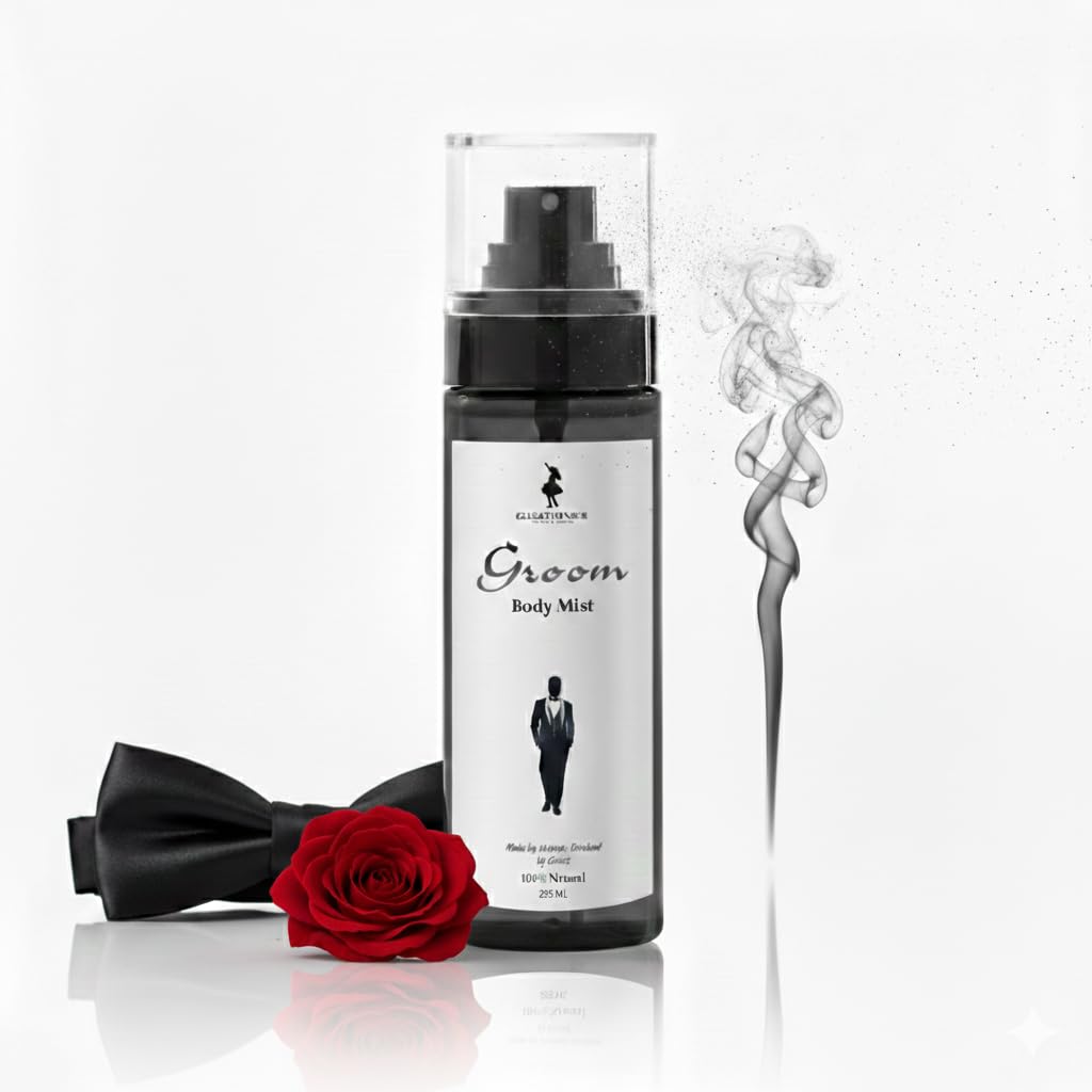 Glamour D Nour Groom Body Mist 220 ml, Grey