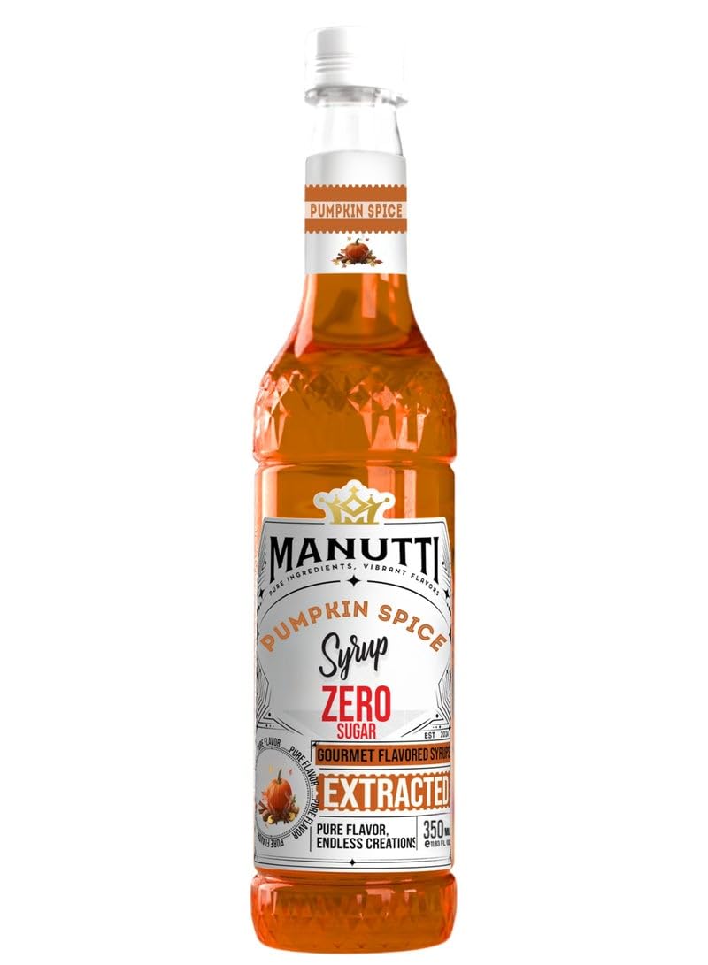 Manutti Pumpkin Spice ZERO SUGAR Syrup 350ml