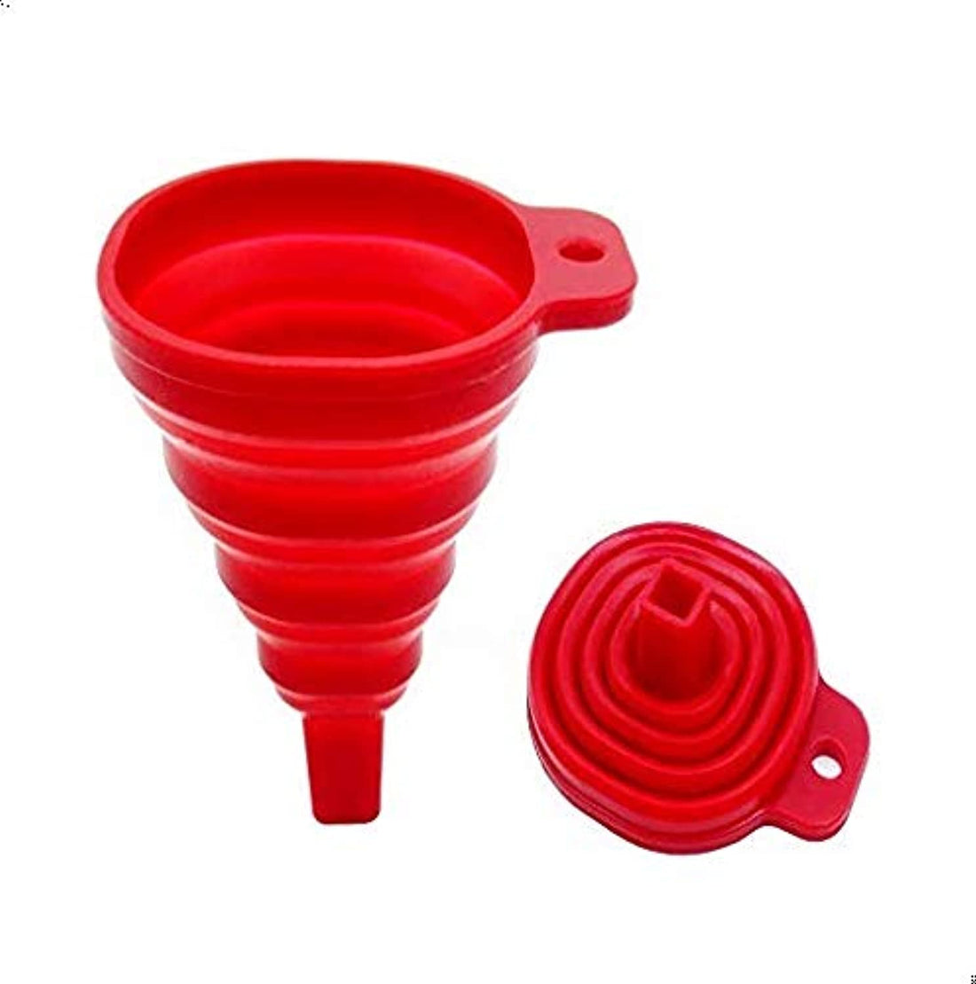 Other Silicone Foldable Funnel - Red