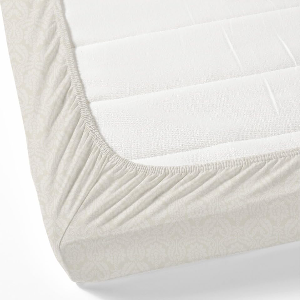 Fitted Sheet Printed Sateen 100% Egyptian cotton (Queen, Candy Taft)