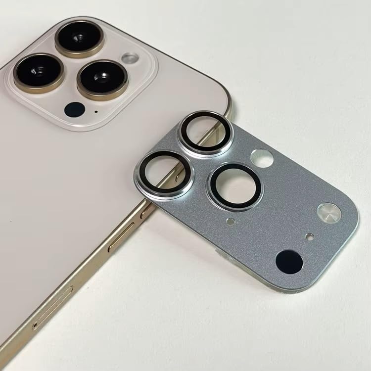 Camera Protector & Converter Compatible iPhone14 Pro Max,15 Pro Max,16 Pro Max Converts to 17 Pro Max) (iPhone 14-15-16 Pro to 17 Pro) (Silver, iPhone 14-15-16 Pro to 17 Pro)