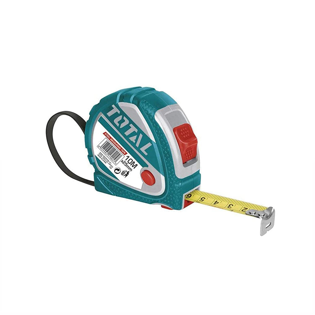 Total Tape Measure, 10 m 25 mm rubber Model: TMT126101