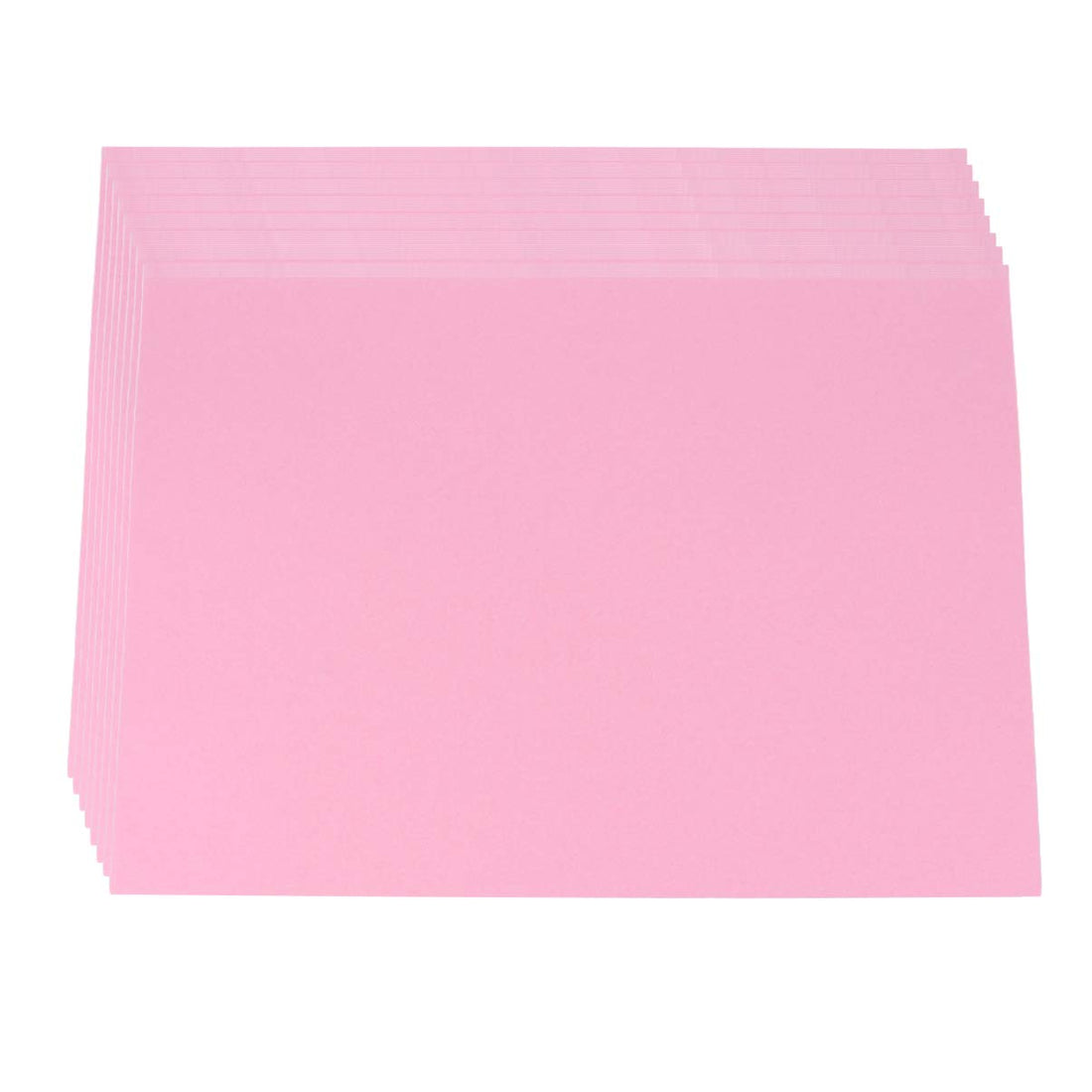 100pcs A4 Printable Paper Pink Copy Paper Colored Cardstock Printer Foldable for DIY Craft Office