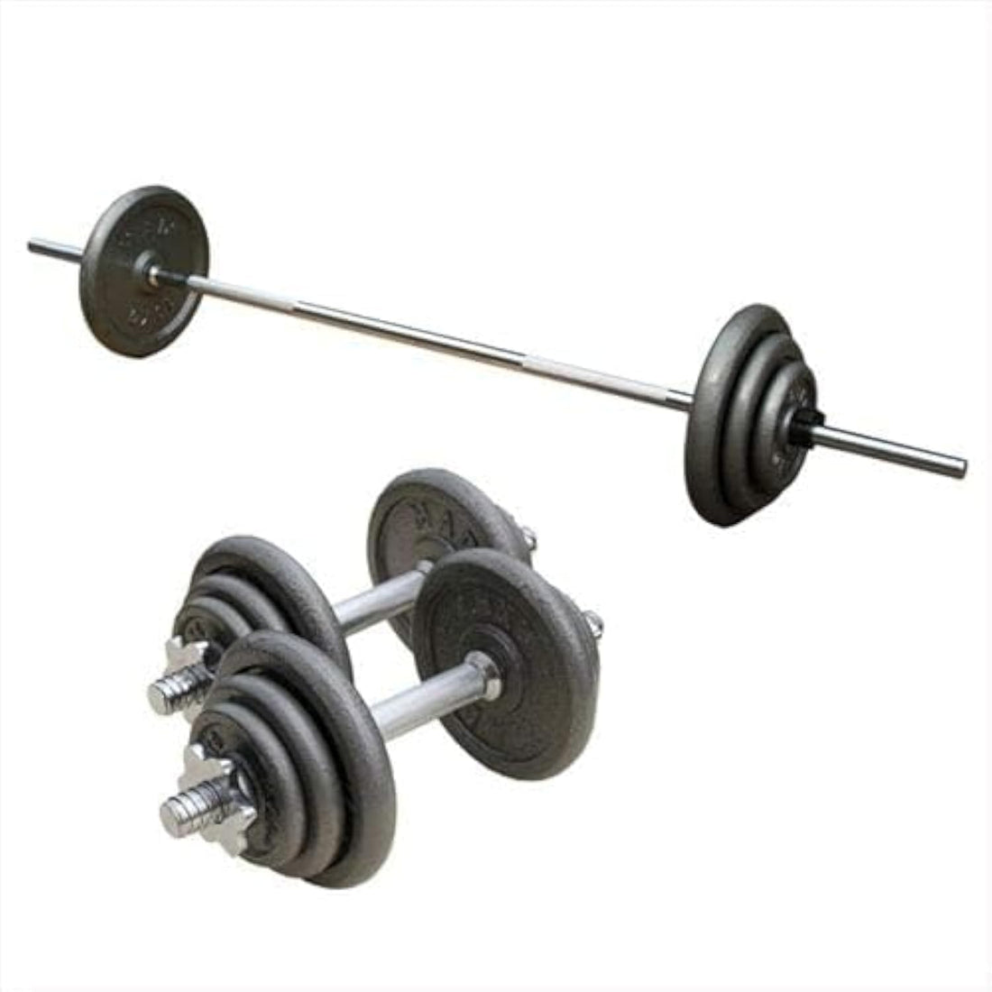 50KG Spinlock Barbell/Dumbbell Set KL11